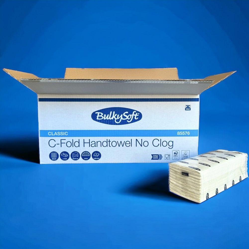 C-Fold - Flushable Paper Hand Towels - Pallet | 48 Cases