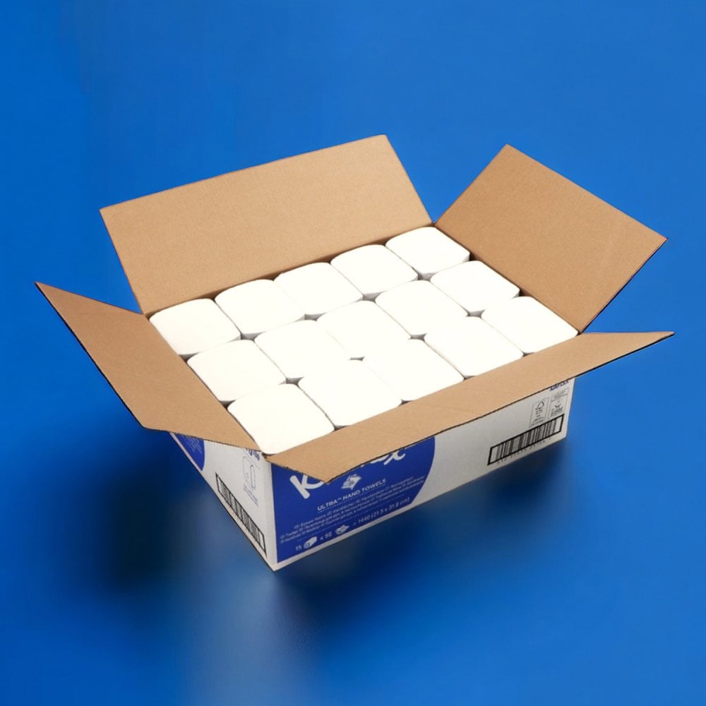 3 Ply -  White - Interleaved - Paper Hand Towels