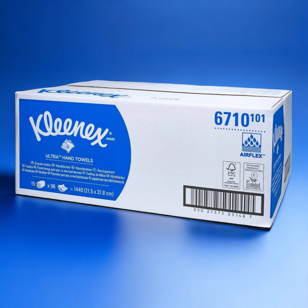 3 Ply -  White - Interleaved - Paper Hand Towels