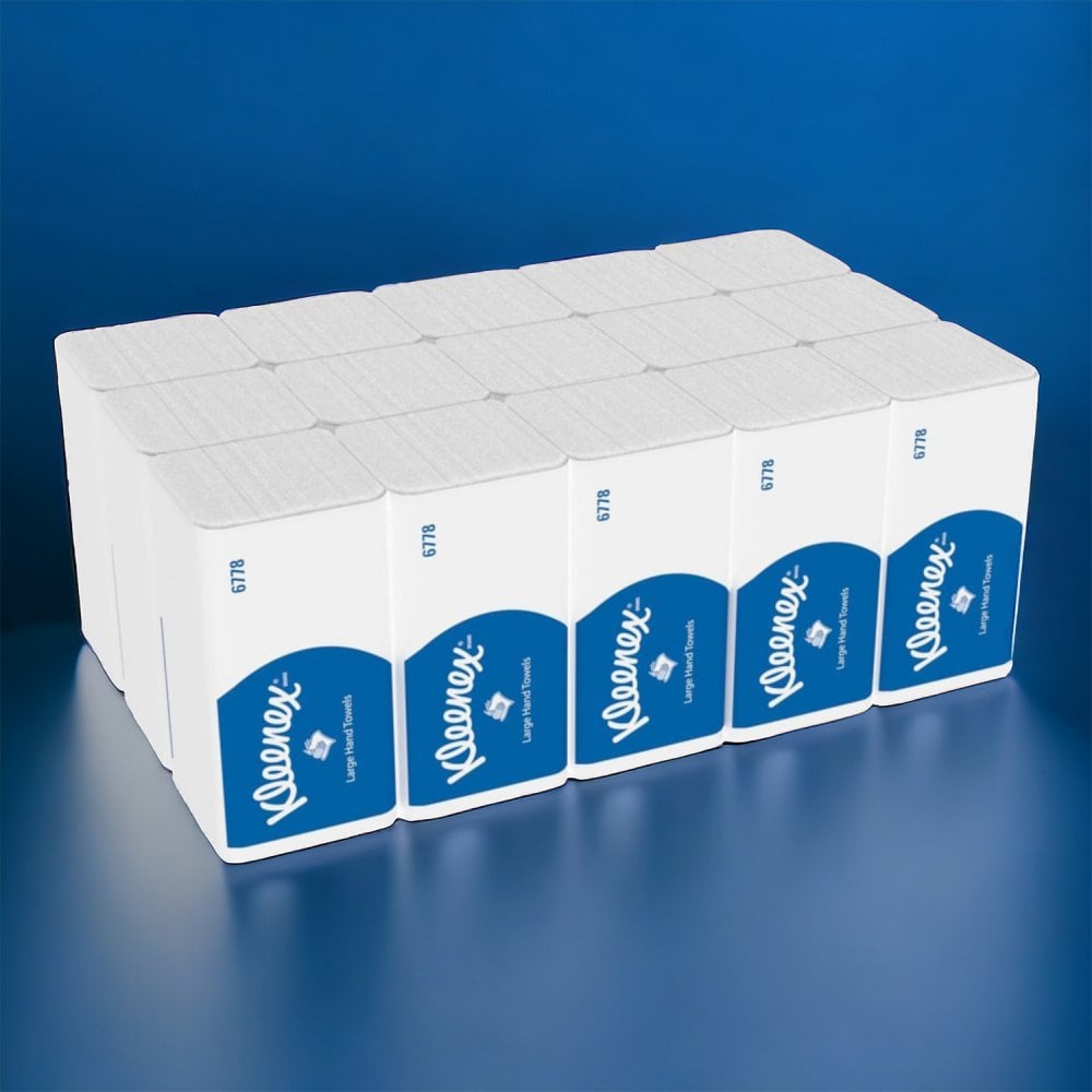 White 2 Ply - Interleaved - Paper Towels - Pallet | 40 Cases