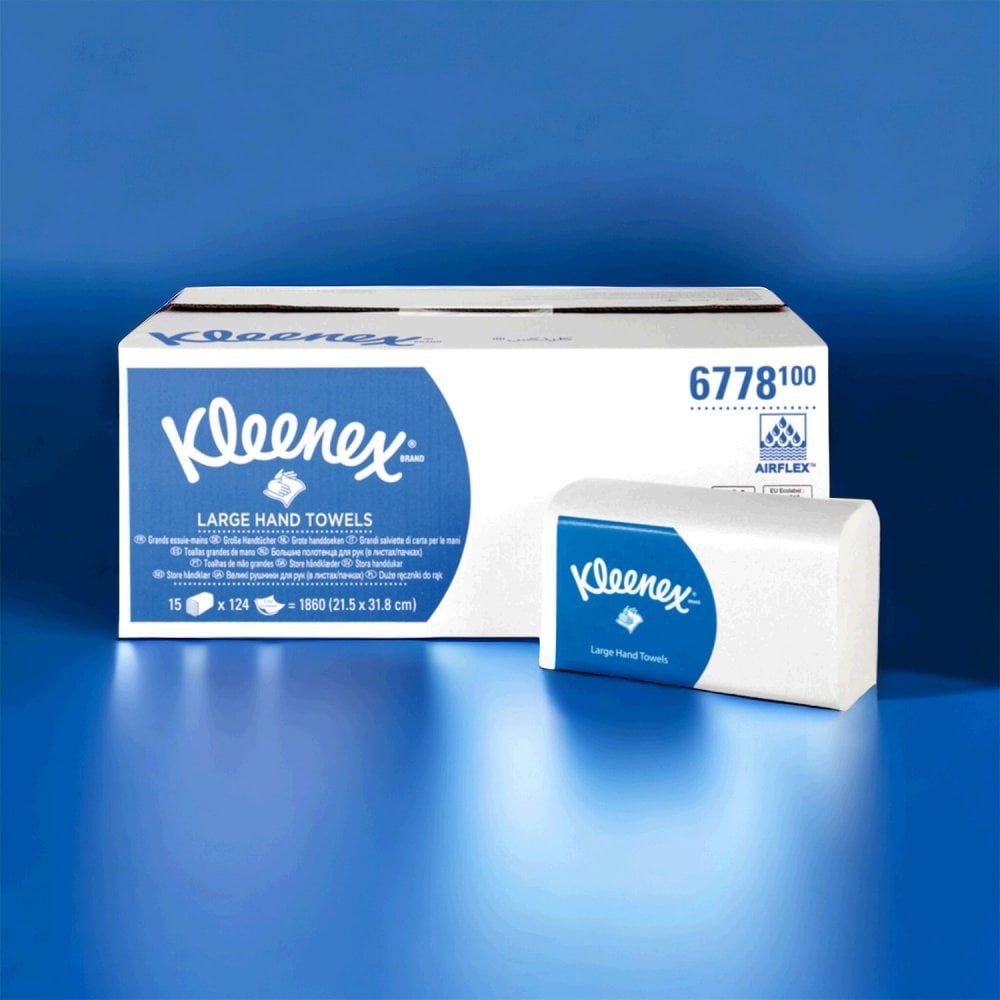 Kleenex 6778 - White Interleaved Paper Towels