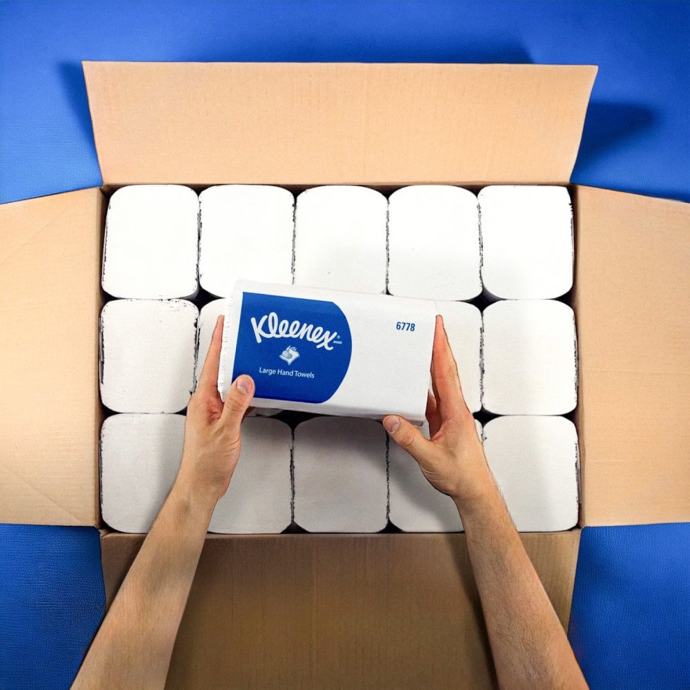Kleenex 6778 - White Interleaved Paper Towels