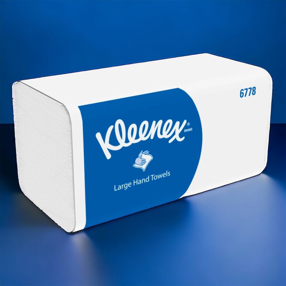 Kleenex 6778 - White Interleaved Paper Towels