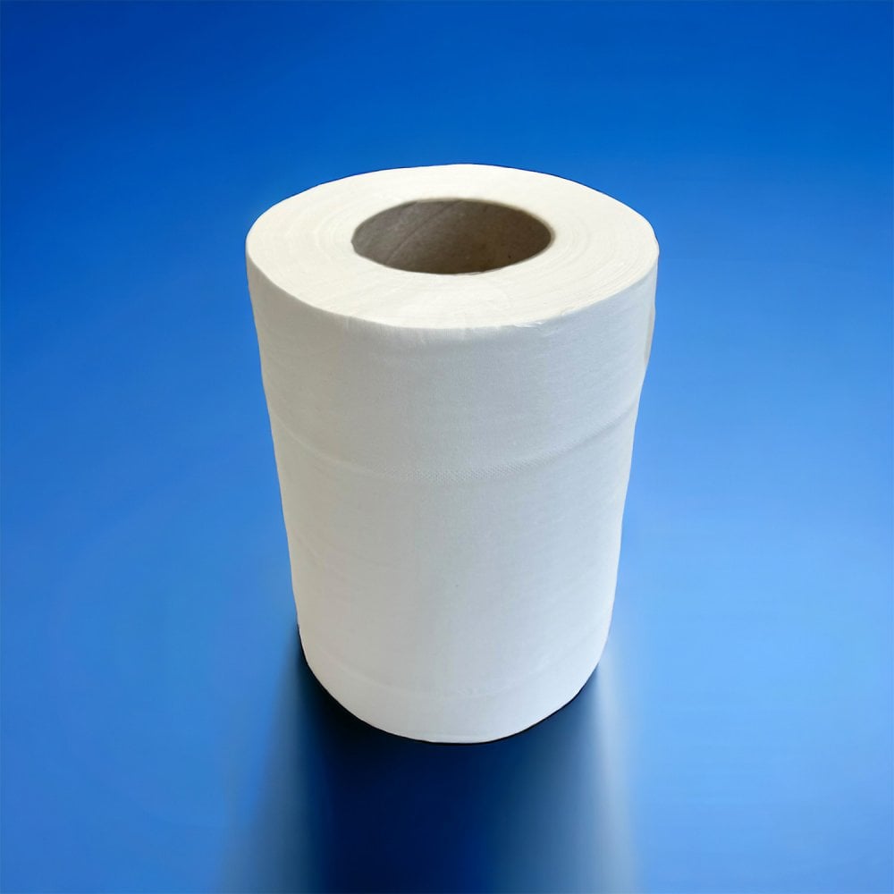 2 Ply White Mini Centrefeed Rolls - Pallet | 84 Cases