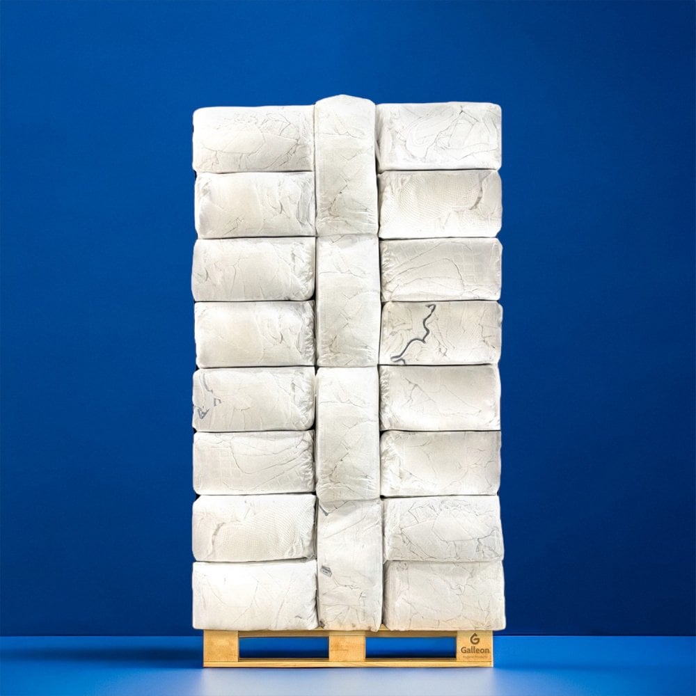 Cleaning Rags - T Shirt - White - Pallet | 66 Bales