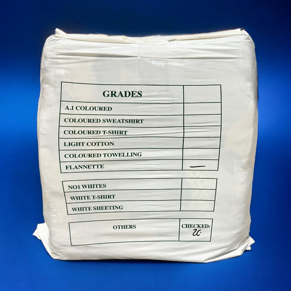 Cleaning Rags - Wyncette - Coloured - Pallet | 66 Bales