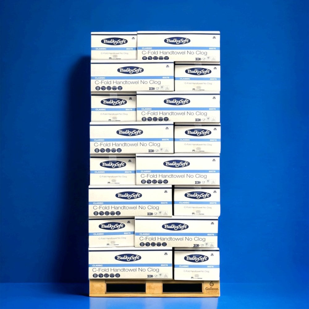 C-Fold - Flushable Paper Hand Towels - Pallet | 48 Cases