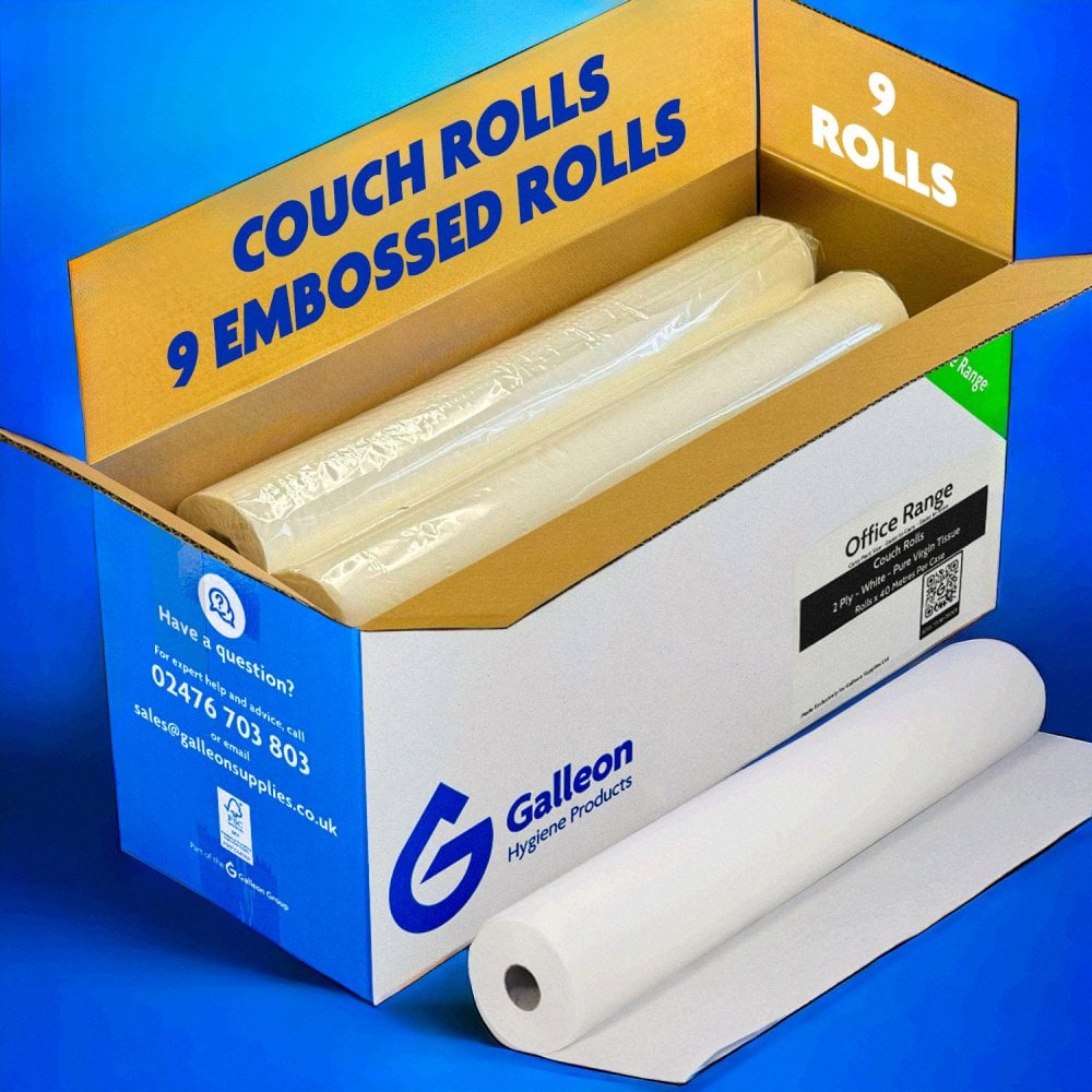 Luxury - Couch Rolls - 2 Ply Embossed