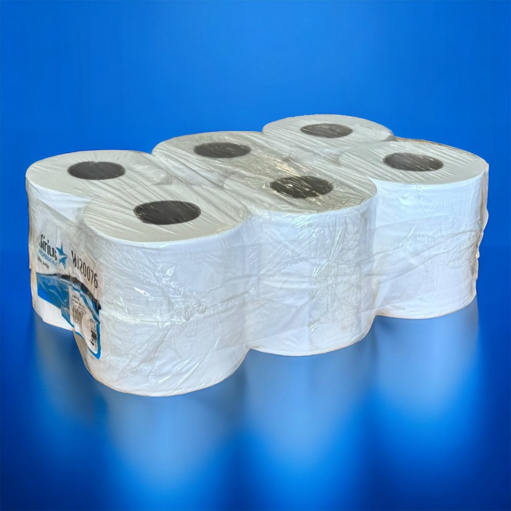 Mini Jumbo Toilet Rolls - 2 Ply - 3" Core