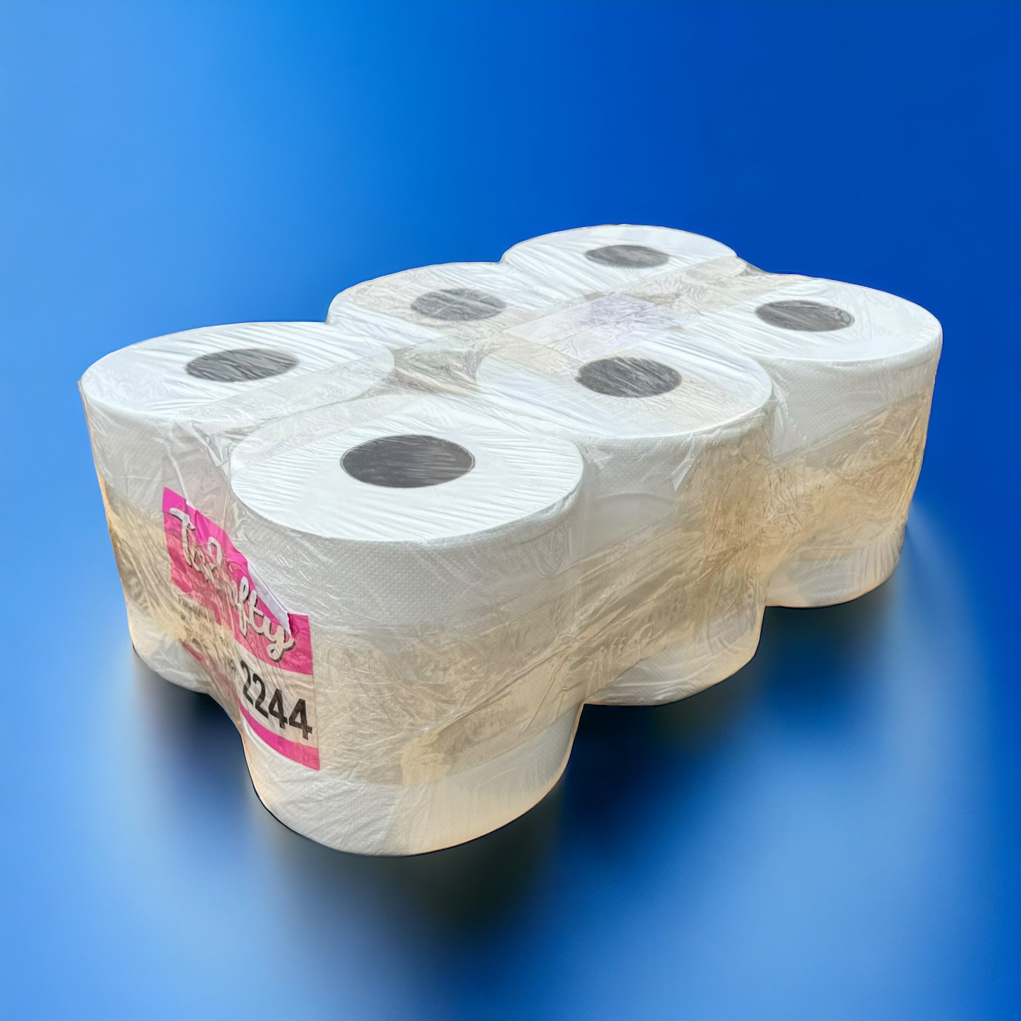 2 Ply White Centrefeed Rolls