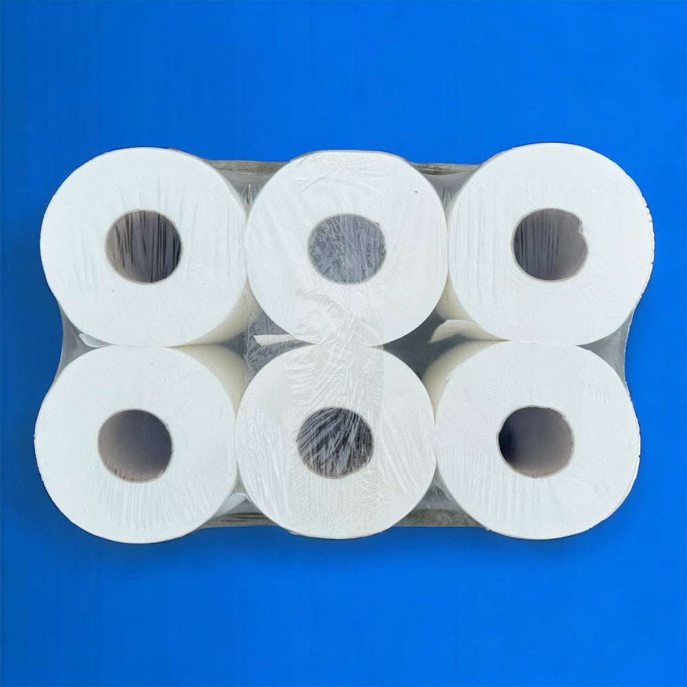 2 Ply White Centrefeed Rolls