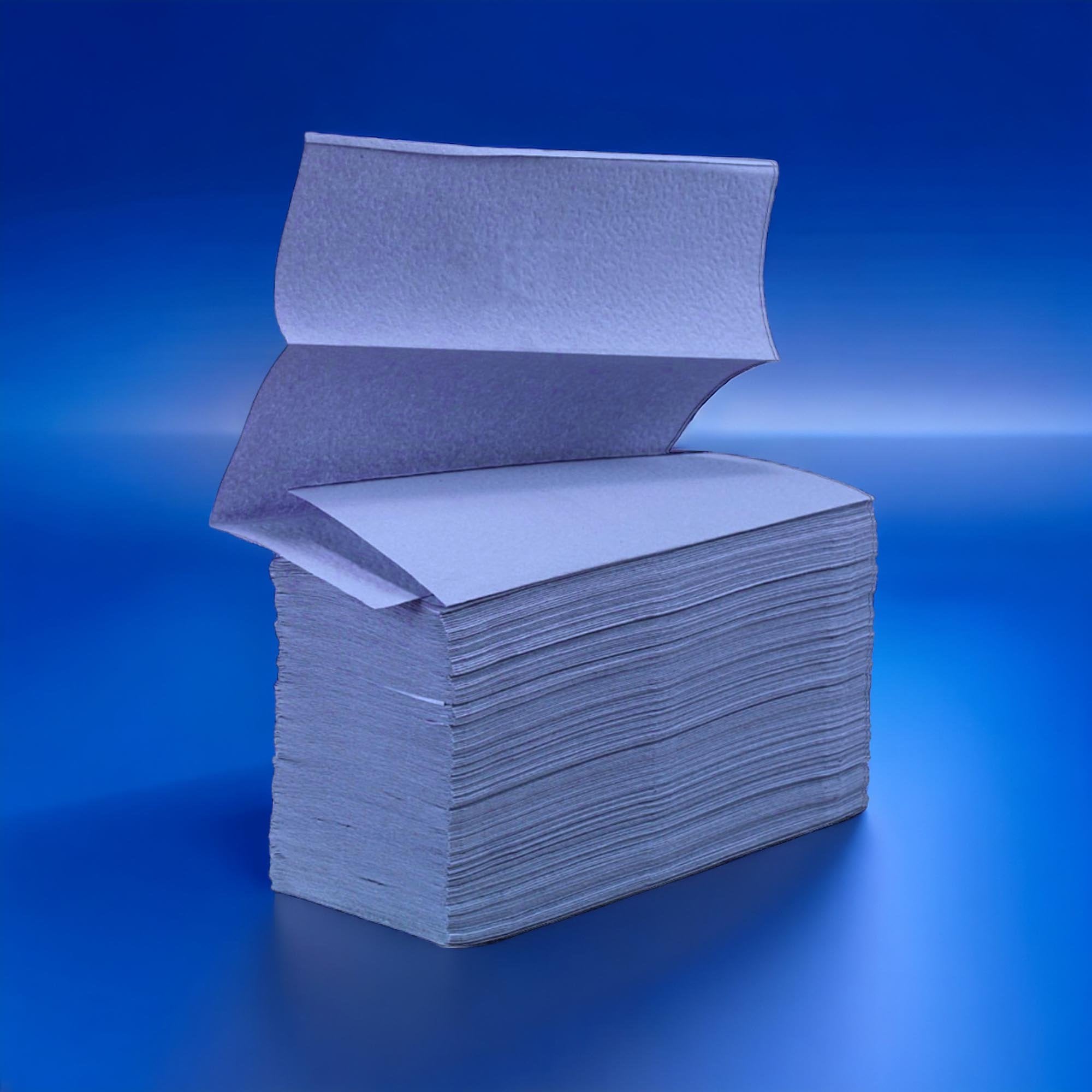 2 Ply - Blue - Interleaved - Paper Towels Pallet | 48 Cases