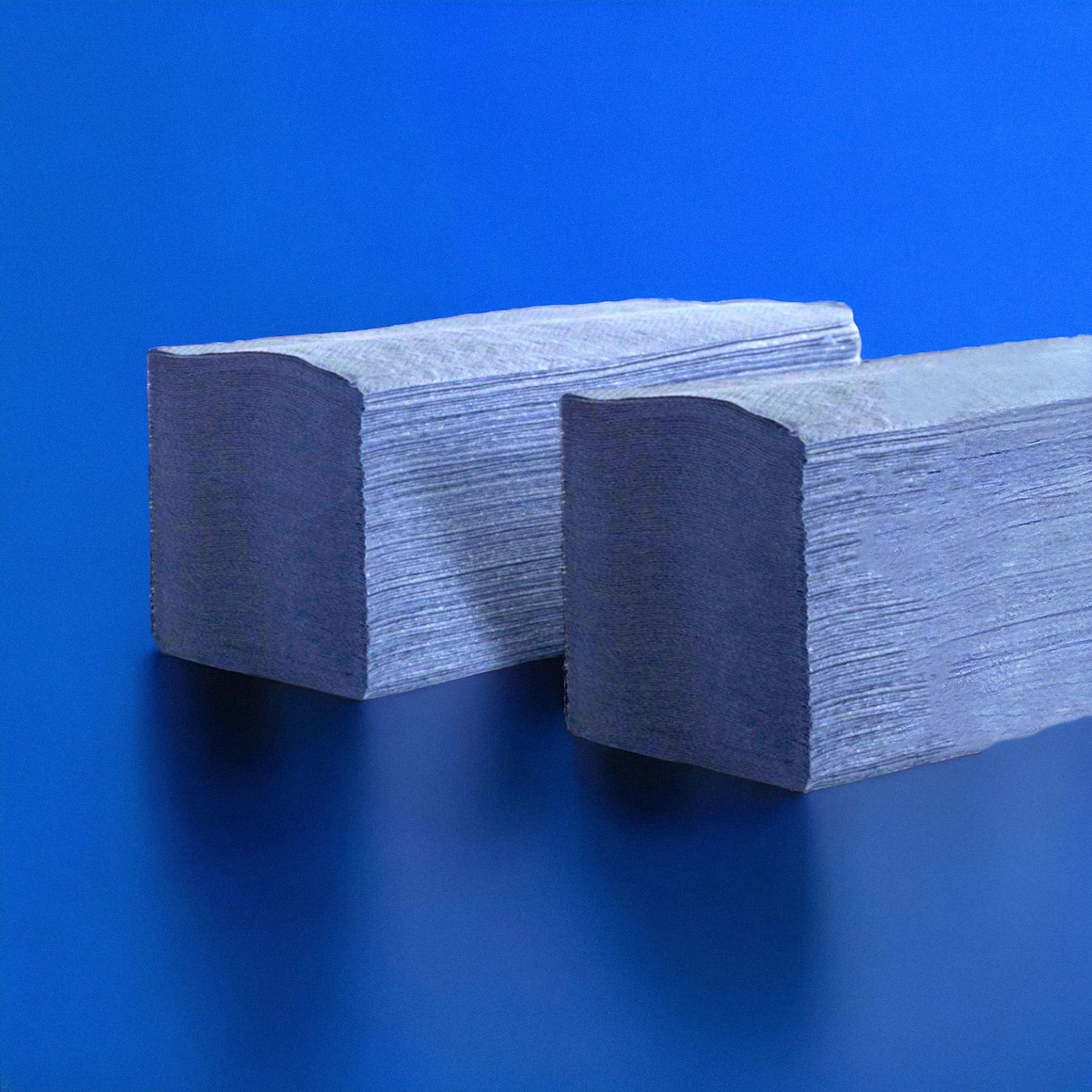 2 Ply - Blue - Interleaved - Paper Hand Towels