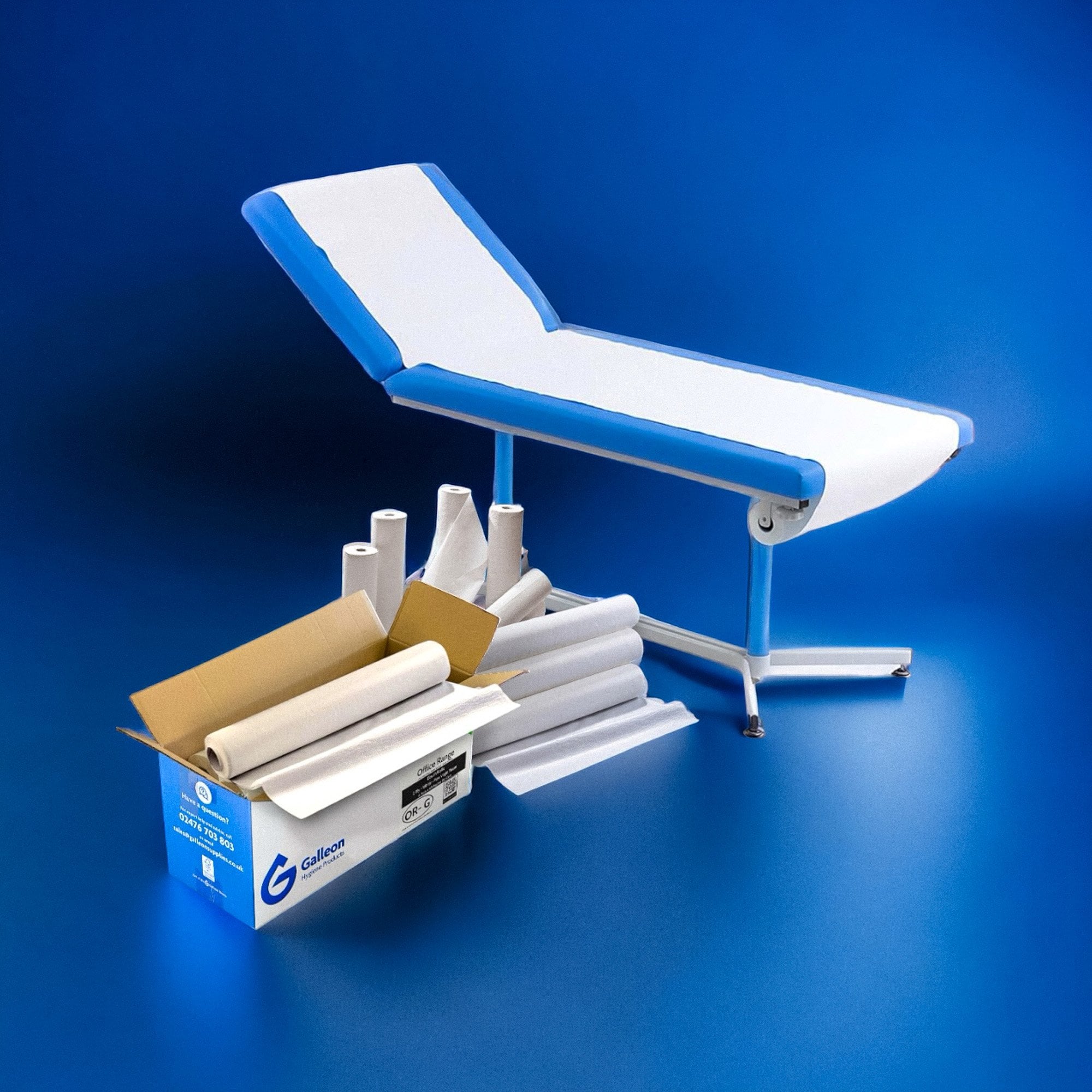 Recycled 2 Ply White Couch Rolls Pallet Deal