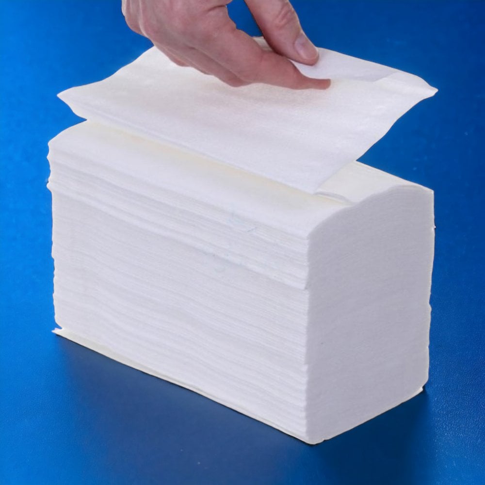 White 2 Ply - Interleaved - Paper Towels - Pallet | 40 Cases