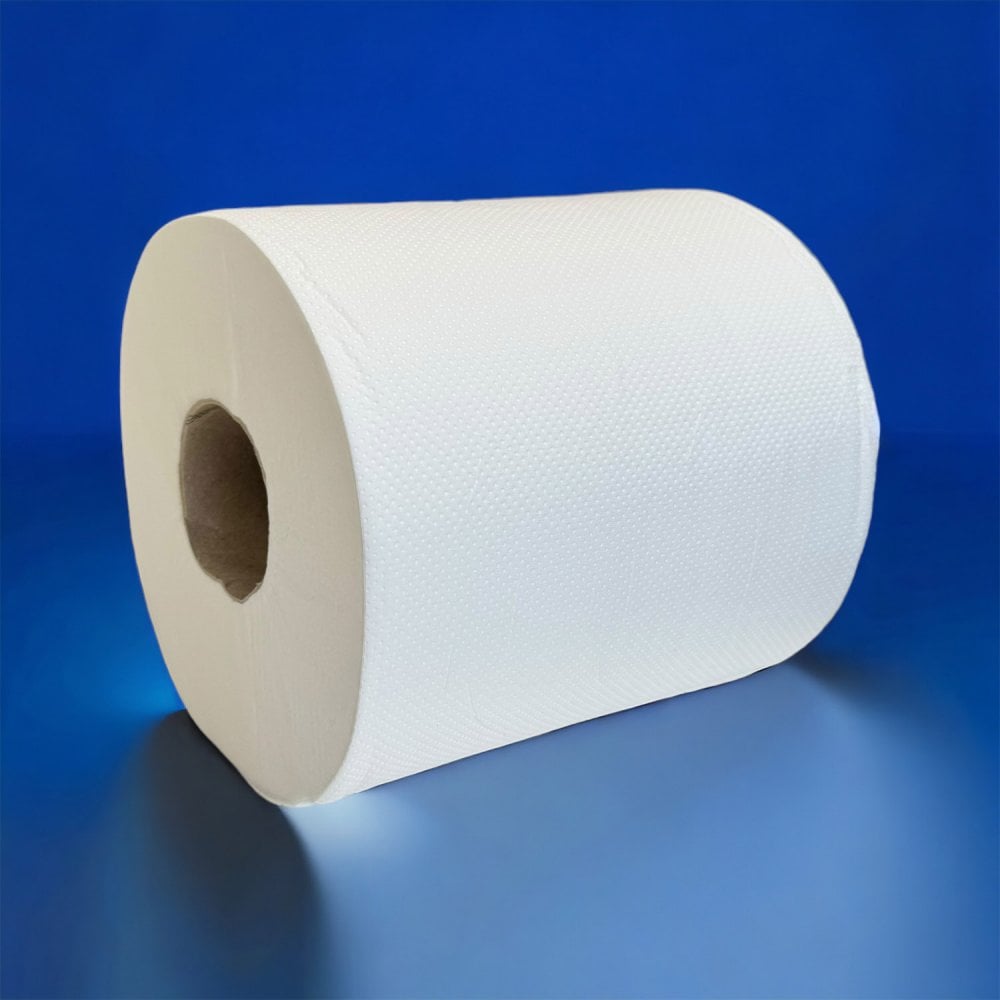 2 Ply White Centrefeed Rolls