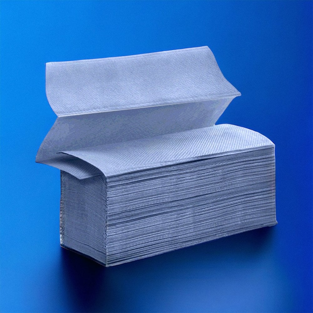 Paper Towels - 2 Ply Blue - Z Fold