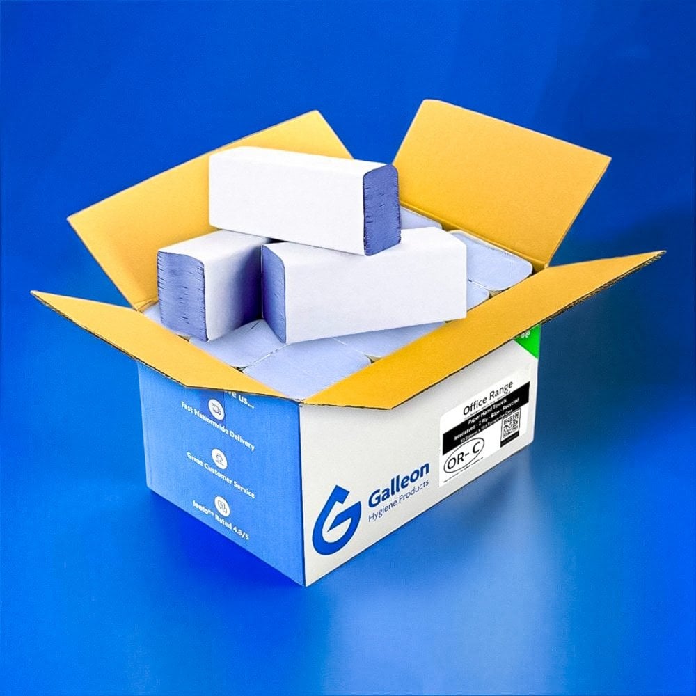 Paper Towels - 2 Ply Blue - Z Fold