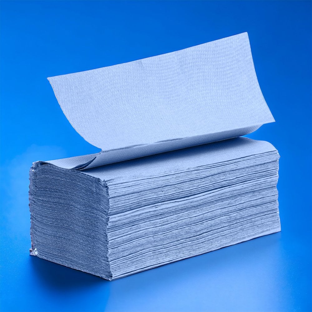 Paper Towels - 2 Ply Blue - Z Fold
