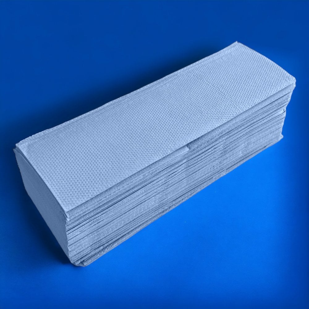 2 Ply - Blue - Interleaved - Paper Towels