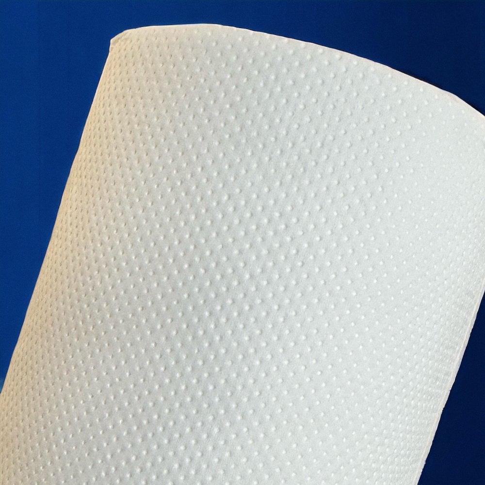 2 Ply Embossed White Couch Rolls Pallet | 48 Cases