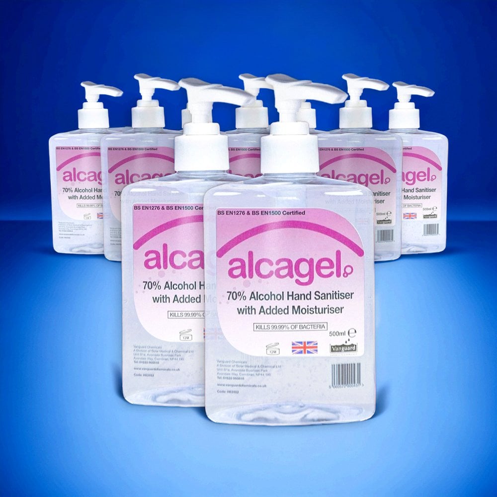 Alcohol Hand Sanitizer 70%  - 500ml Pump Bottles Pallet
