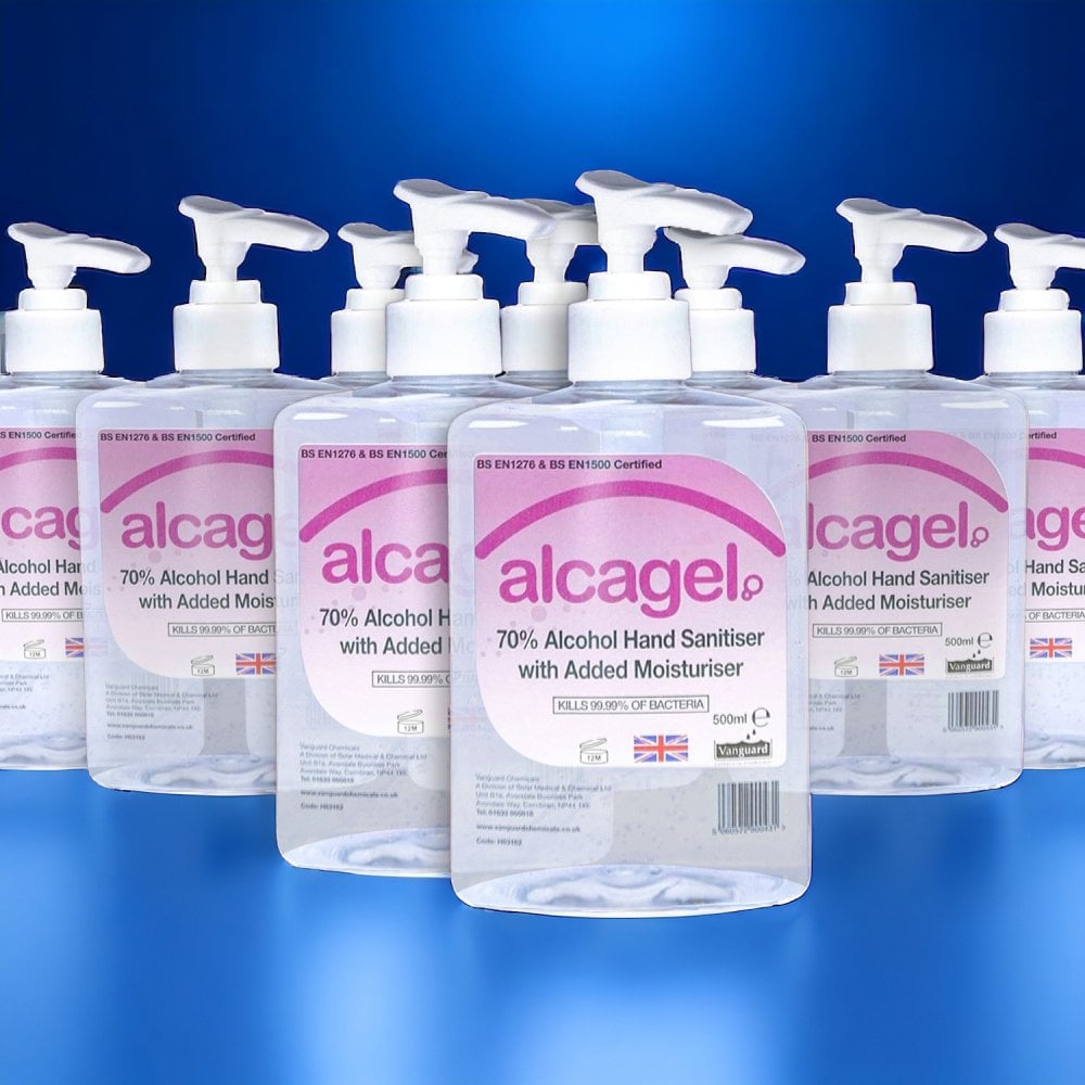 Alcohol Hand Sanitizer 70%  - 500ml Pump Bottles Pallet