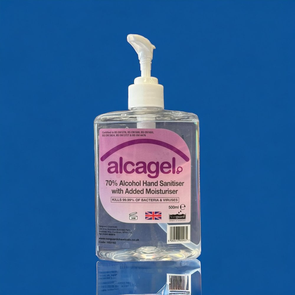 Alcohol Hand Sanitizer 70%  - 500ml Pump Bottles