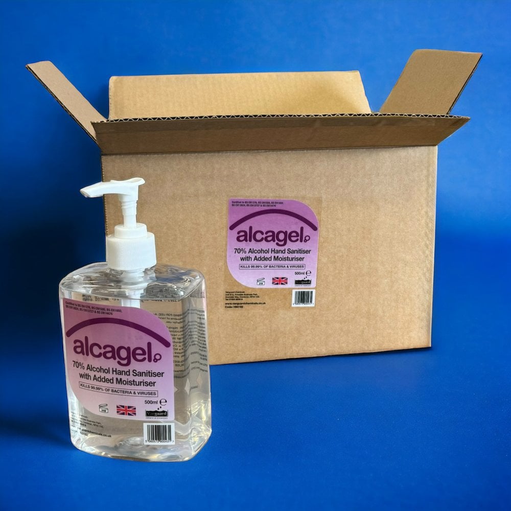 Alcohol Hand Sanitizer 70%  - 500ml Pump Bottles