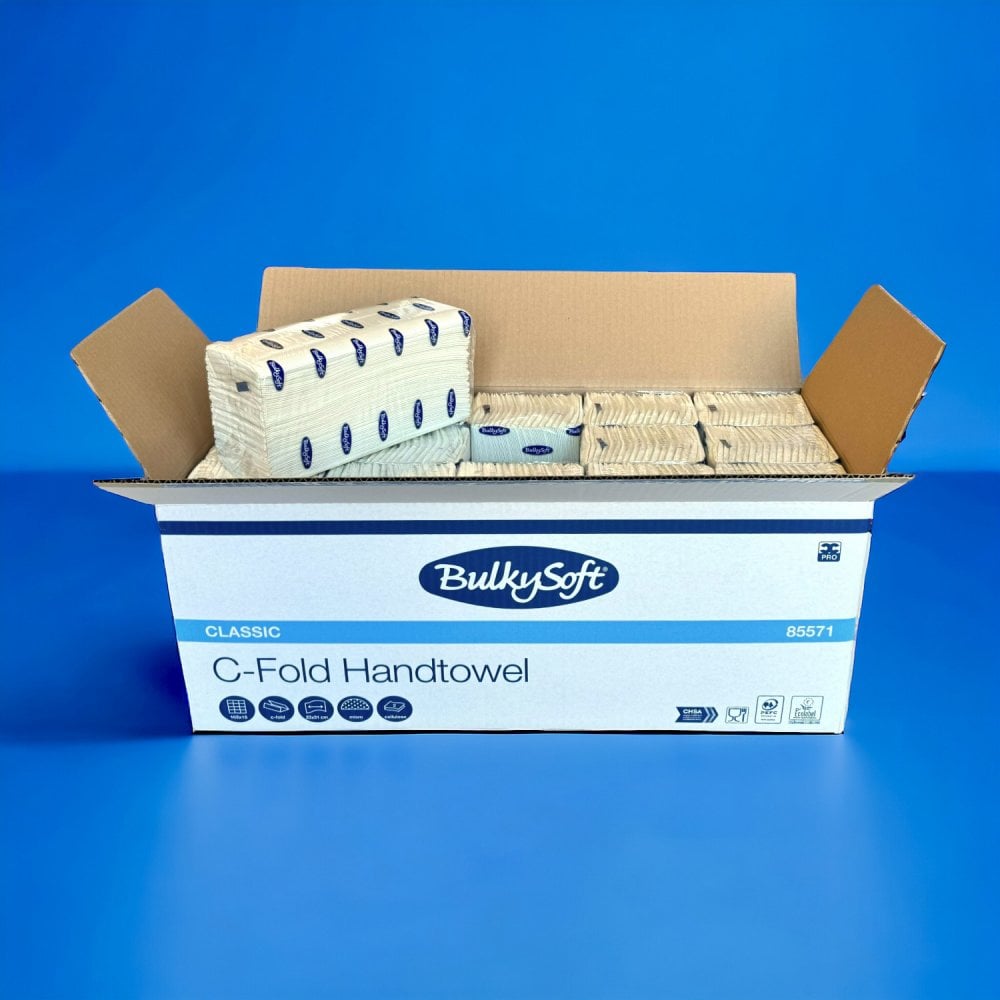 2 Ply - Luxury White C-Fold - Paper Hand Towels