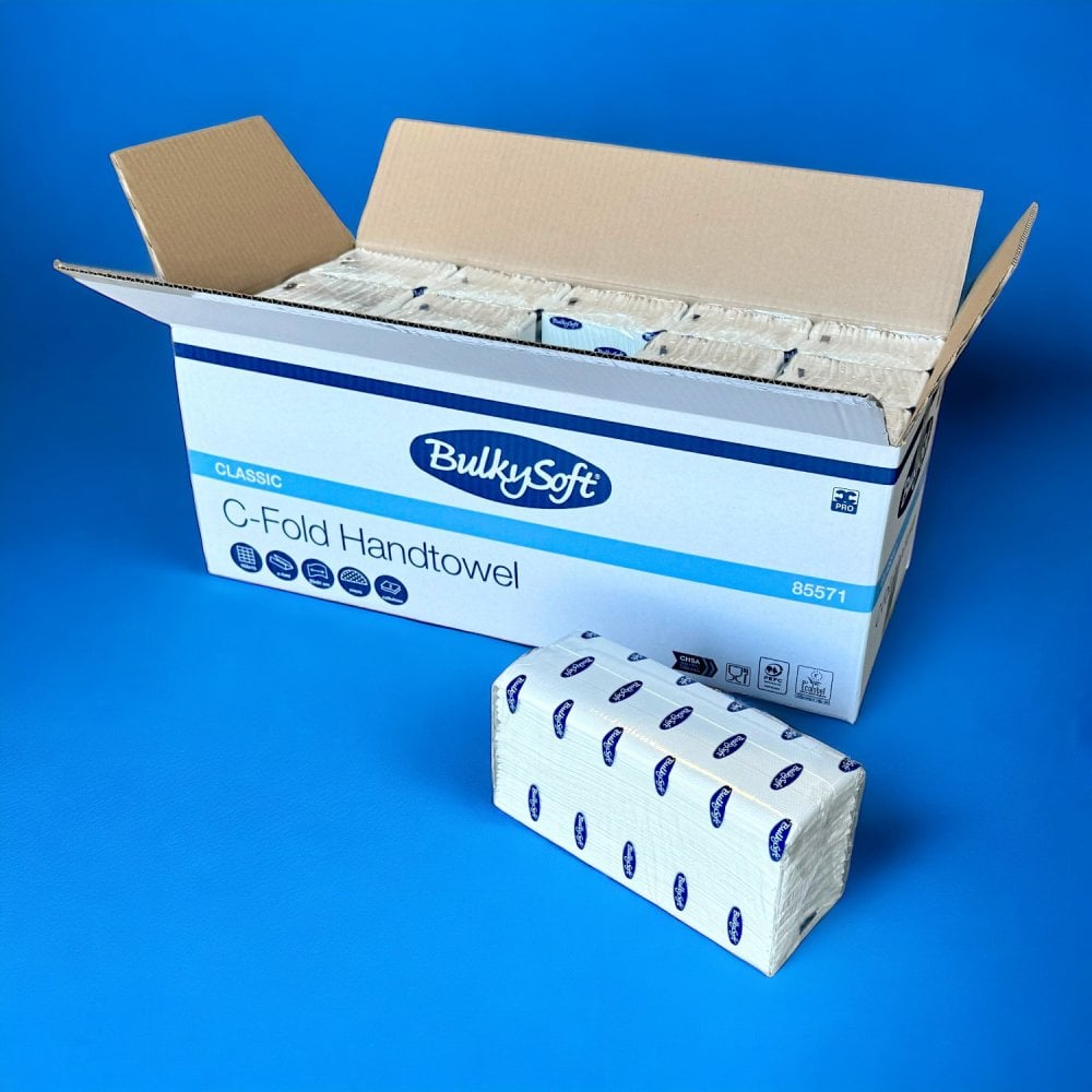 2 Ply - Luxury White C-Fold - Paper Hand Towels