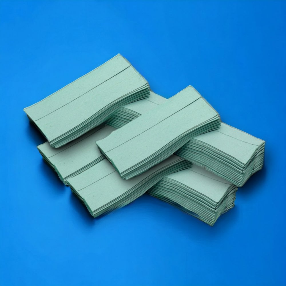 1 Ply - Green - C-Fold - Paper Hand Towels - Pallet | 90 Cases