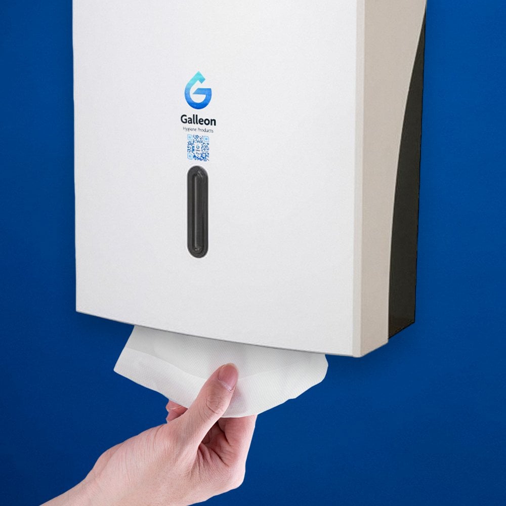 2 Ply - White - C-Fold - Soft Paper Hand Towels