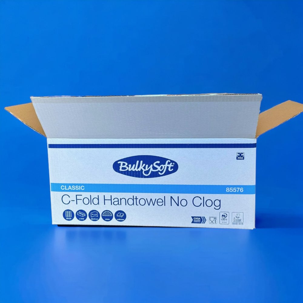 2 Ply - White - C-Fold - Soft Paper Hand Towels