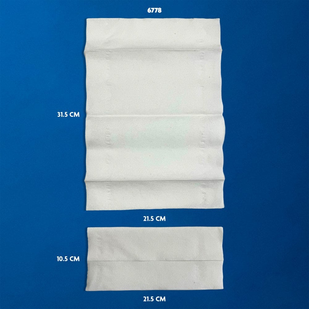 Kleenex 6778 - White Interleaved Paper Towels