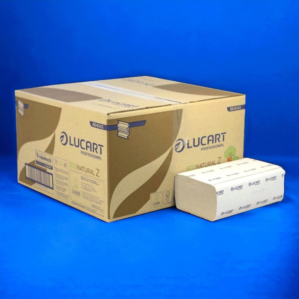 2 Ply - Natural - Interleaved - Paper Hand Towels