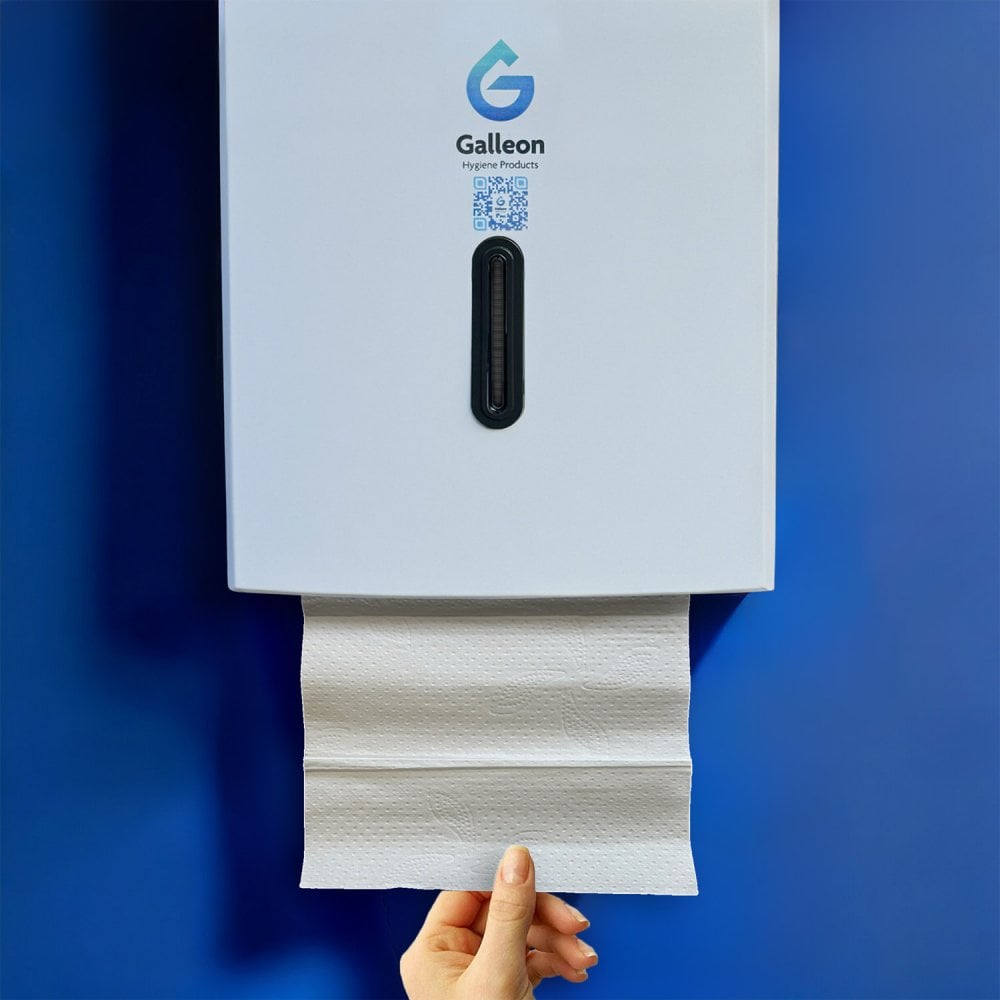 White Interleaved - - 2Ply - Flushable Paper Towels