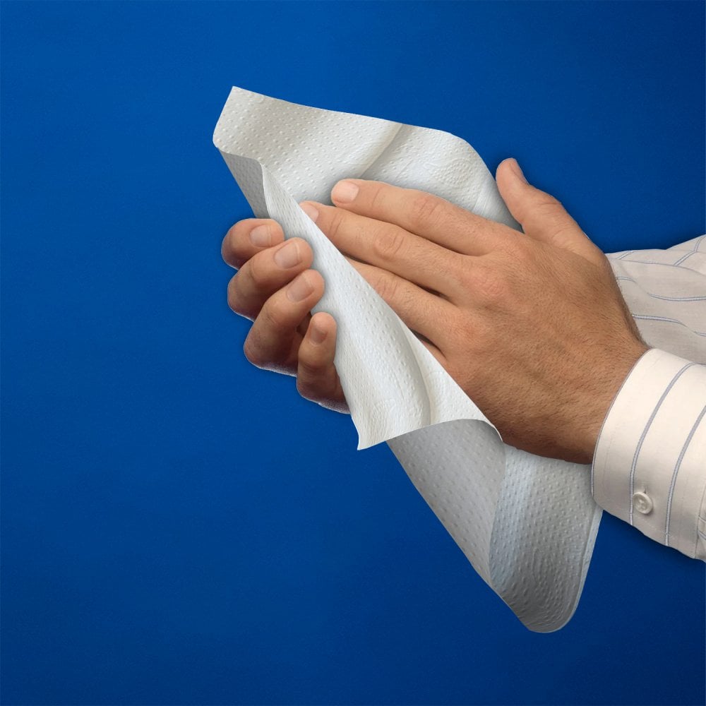 White Interleaved - - 2Ply - Flushable Paper Towels