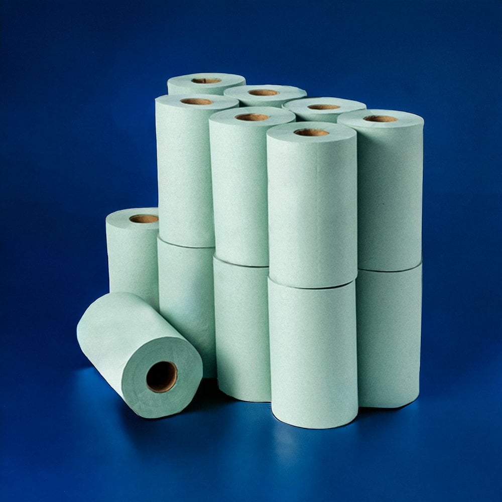 1 Ply - Green - Roller Towels