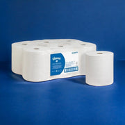 2 Ply - White - Roller Towels ***Discontinued Item***