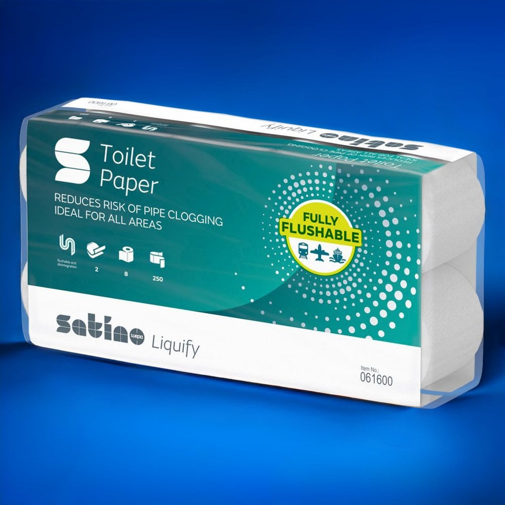 Liquify Fully Flushable Toilet Rolls