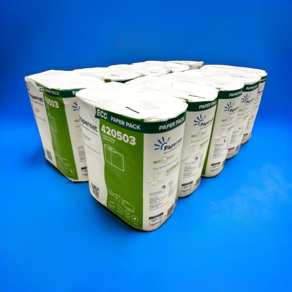 Biodegradable Toilet Paper Pallet | 40 Cases