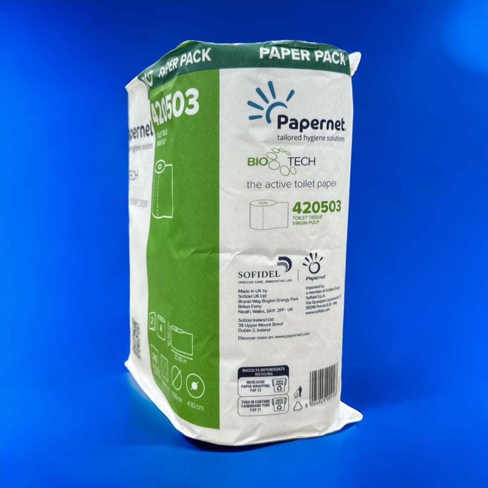 Biodegradable Toilet Paper Pallet | 40 Cases