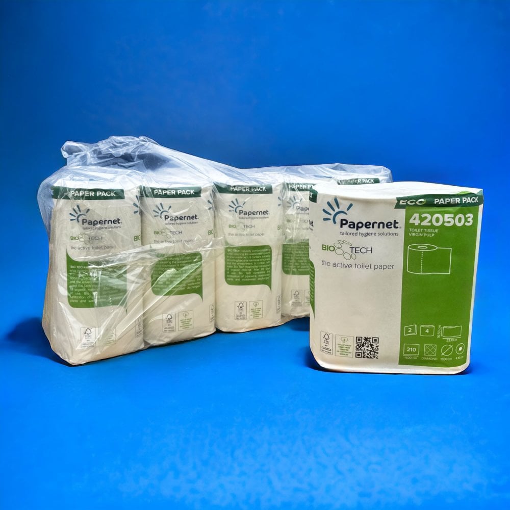 Biodegradable Toilet Paper Pallet | 40 Cases