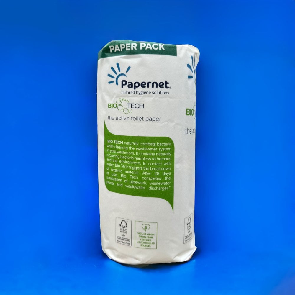 Biodegradable Toilet Paper Pallet | 40 Cases