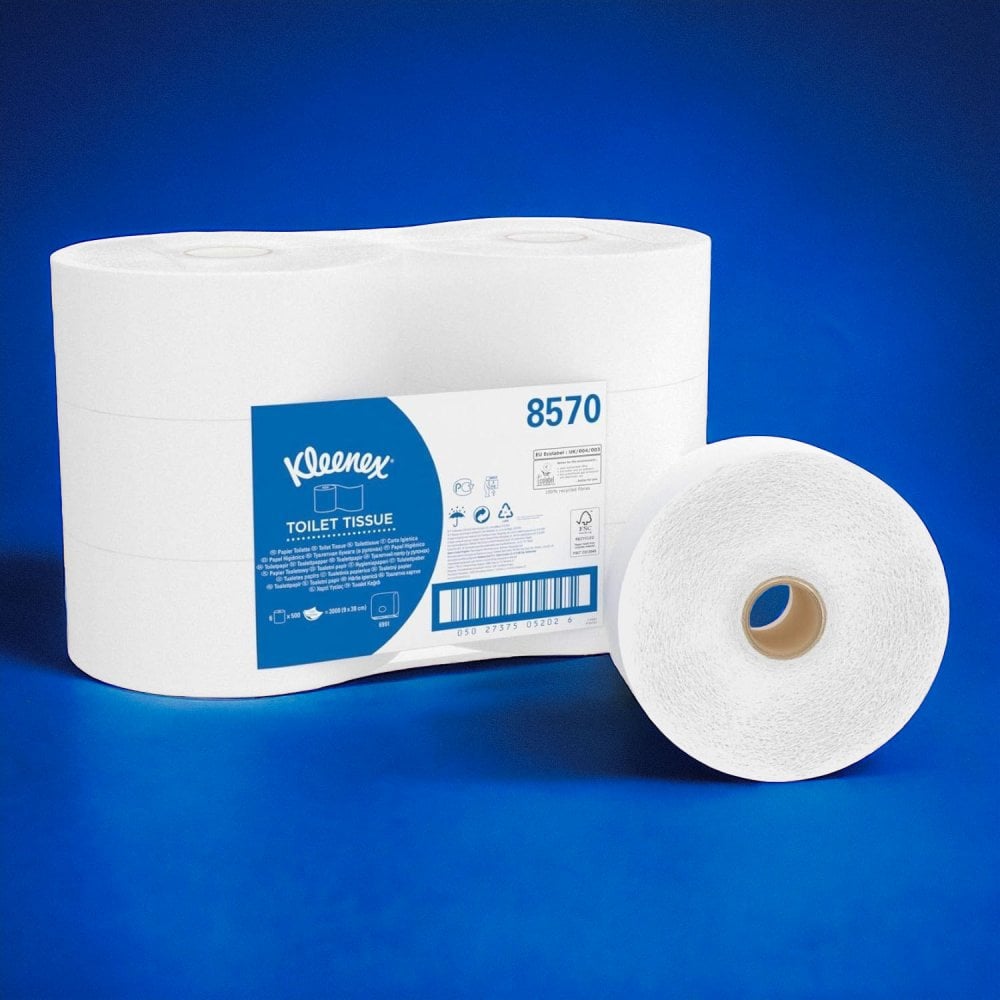 Jumbo Roll Tissue - 2 Ply