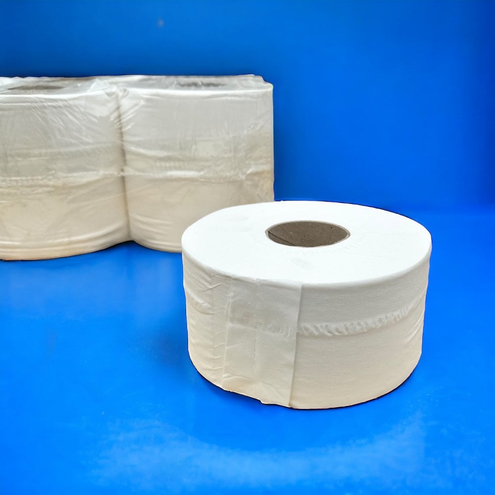2 Ply Mini Jumbo Toilet Rolls