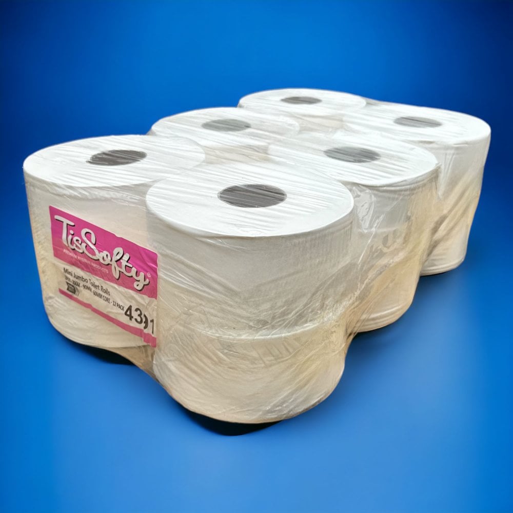 2 Ply Mini Jumbo Toilet Rolls