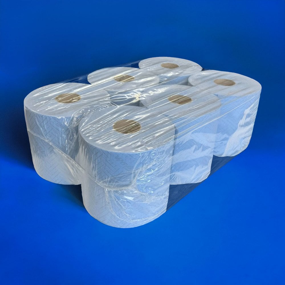 L20 Extra - 2 Ply Blue Airflex Centrefeed Rolls