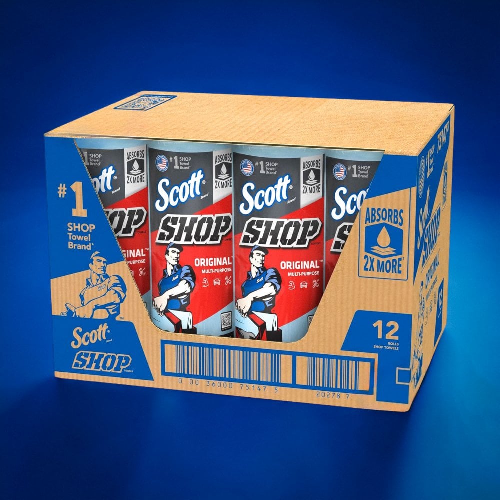 Scott Shop Towels - Blue Heavy Duty Towels